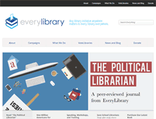 Tablet Screenshot of everylibrary.org